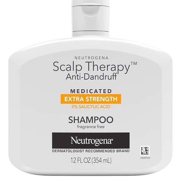 Neutrogena Scalp Therapy Anti-Dandruff Shampoo Extra Strength 3% salicylic Acid - Picture 1 of 2
